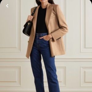 Vintage Camel Oversized Wool Blazer by Sag Harbor